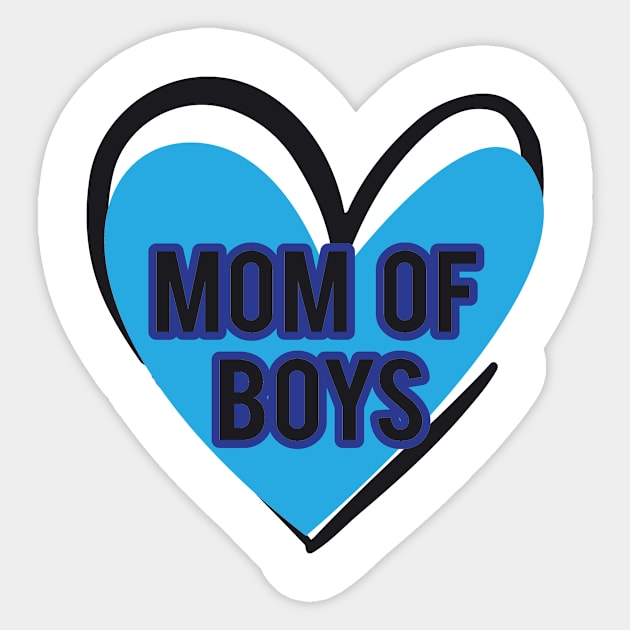 Mom Boys Funny Family Mother Day Sticker by chrizy1688